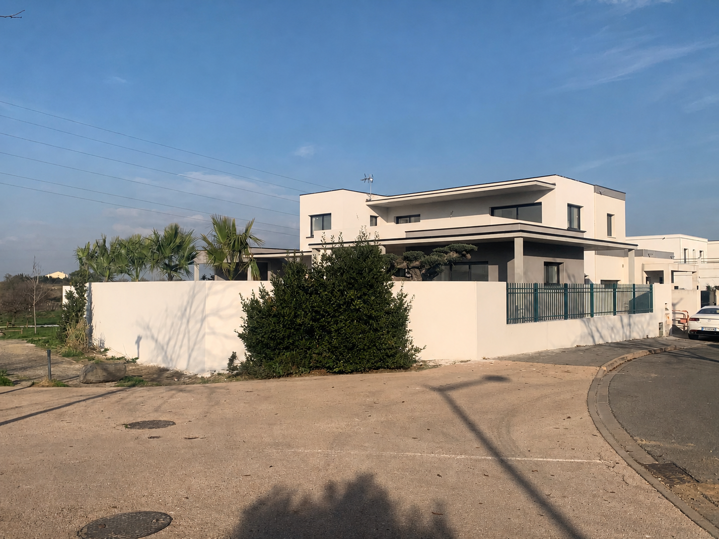 Construction maison individuelle Béziers - vue extérieure de la propriété